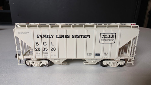 Class One Model Works ~ HO Scale ~ PS 3000CD Two-Bay Hopper ~ Seaboard Coast Line #203528 ~ FC01023