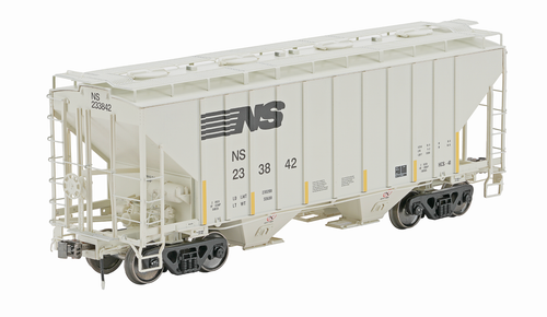 Class One Model Works ~ HO Scale ~ PS 3000CD Two-Bay Hopper ~ Norfolk Southern #233808 ~ FC01035