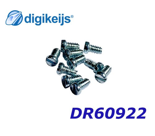 Digikeijs ~ Replacement Screws ~ M 2 x 4 ~ 10 Pieces ~ 60922