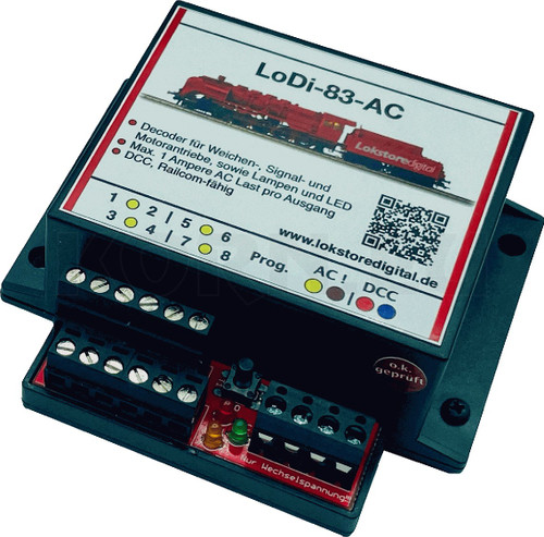 Lokstoredigital ~ 8-channel LoDi-83-AC ~ 230
