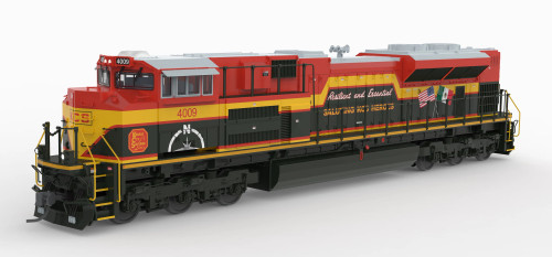 Broadway Limited ~ HO Scale ~ SD70ACe ~ Kansas City Southern #4009 ~ Die-Cast Body ~ Smoke ~ DCC Sound ~ 10433
