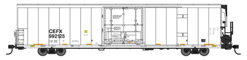 WalthersMainline ~ HO Scale ~ 72' Modern Refrigerator Boxcar ~ CEFX #992125 ~ 910-4164