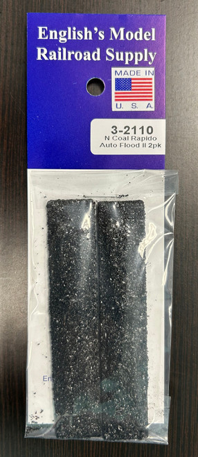 Bowser ~ N Scale ~ Real Coal Load for Rapido Trains Auto Flood II ~ 2-Pack ~ 2110
