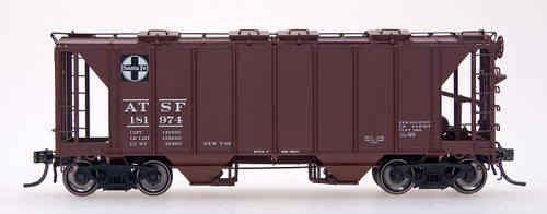 Intermountain ~ HO Scale ~ 1958 Cu. Ft. Covered Hopper ~ Santa Fe #181679 ~ 48671-07