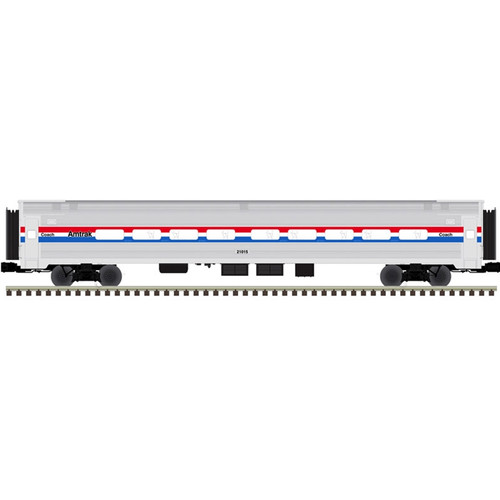 Atlas ~ O Scale ~ Premier ~ Lighted ~ 3-Rail ~ Amfleet Passenger Car ~ Amtrak #21200 ~ Phase III ~ 3003221-1