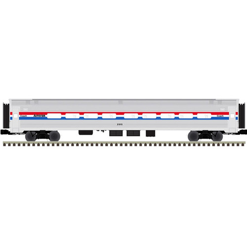 Atlas ~ O Scale ~ Premier ~ Lighted ~ 3-Rail ~ Amfleet Passenger Car ~ Amtrak #21221 ~ Phase III ~ 3003221-2