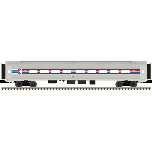 Atlas ~ O Scale ~ Premier ~ Lighted ~ 3-Rail ~ Amfleet Passenger Car Set ~ Amtrak Phase I ~ 3003218