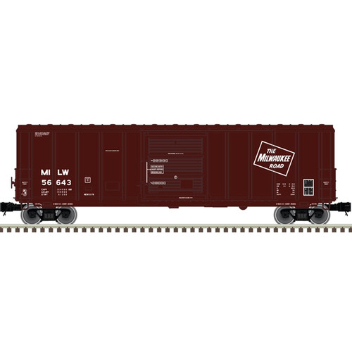 Atlas ~ O Scale ~ Premier ~ PS-5344 Box Car ~ 3-Rail ~ Milwaukee Road #50720 ~ 3001862-1