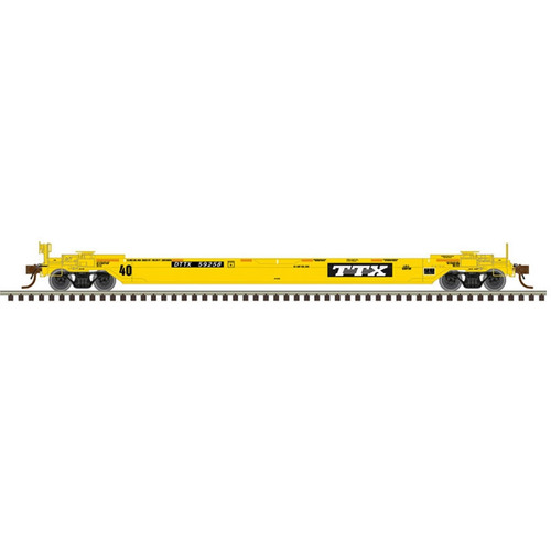 Atlas ~ O Scale ~ Master ~ 40' Rebuilt Well Car ~ 2-Rail ~ TTX #59437 ~ 3004161-4