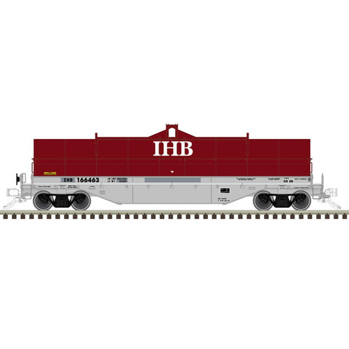Atlas ~ O Scale ~ Master ~ 42' Coil Steel Car ~ 3-Rail ~ Indiana Harbor Belt IHB #166489 ~ 3003198-2