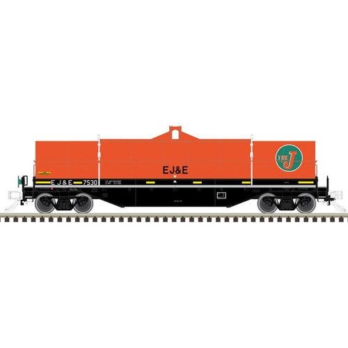 Atlas ~ O Scale ~ Master ~ 42' Coil Steel Car ~ 3-Rail ~ Elgin, Joliet & Eastern EJ&E #7587 ~ 3003199-4