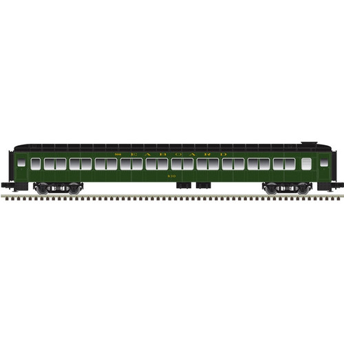 Atlas ~ O Scale ~ Trainman ~ Lighted ~ 80' Pullman Bradley Passenger Car ~ 3-Rail ~ Seaboard Air Line #830 ~ 2002916-1