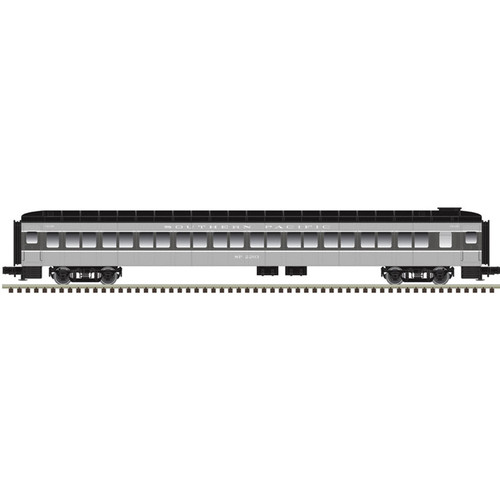 Atlas ~ O Scale ~ Trainman ~ Lighted ~ 80' Pullman Bradley Passenger Car ~ 2-Rail ~ Southern Pacific #2203 ~ 2002967-1