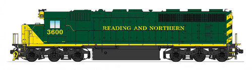 Intermountain ~ N Scale ~ SD45-2 ~ Reading Blue Mountain & Northern #3601 ~ Standard DC ~ 69589-02