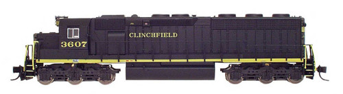 Intermountain ~ N Scale ~ SD45-2 ~ Clinchfield #3616 ~ DCC Sound ~ 69557S-08