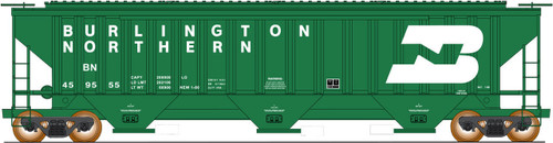 Intermountain ~ HO Scale ~ PS 4750 3-Bay Covered Hopper ~ Burlington Northern #459622 ~ 45302-72