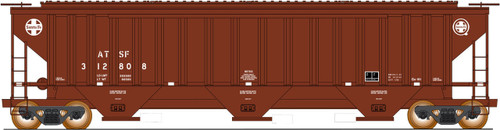 Intermountain ~ HO Scale ~ PS 4750 3-Bay Covered Hopper ~ Santa Fe #312830 ~ 45361-28