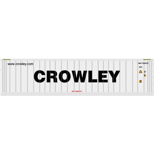 Atlas ~ O Scale ~ Master ~ 40' Reefer Container ~ Crowley #5536500 ~ 3009068-1