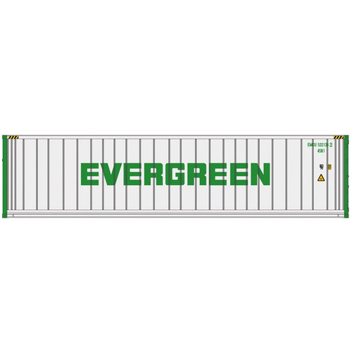 Atlas ~ O Scale ~ Master ~ 40' Reefer Container ~ Evergreen #5321649 ~ 3009069-4