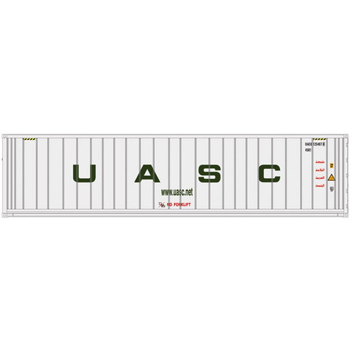 Atlas ~ O Scale ~ Master ~ 40' Reefer Container ~ United Arab Shipping Company UASC #126002 ~ 3009071-4