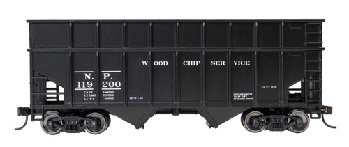 Walthers Mainline ~ HO Scale ~ 36' Wood Chip Hopper ~ Northern Pacific #119200 ~ 910-6815