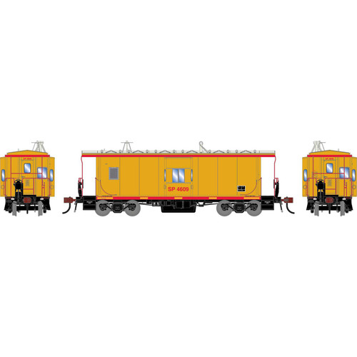 Athearn Genesis ~ HO Scale ~ ICC Bay Window Caboose ~ Union Pacific #4609 ~ DCC Lighting ~ 3221