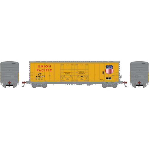 Athearn ~ HO Scale ~ 50' Evans Double Plug Door Box Car ~ Union Pacific UP #451307 ~ 3628