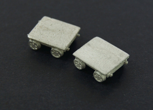 Micro Engineering ~ N Scale ~ Push Carts ~ 2 Pieces ~ 80-154