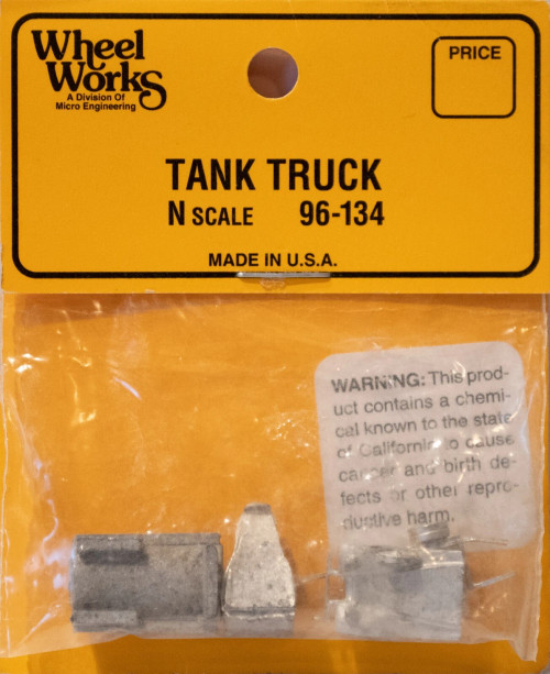Micro Engineering ~ N Sale ~ Wheel Works ~ Tank Truck Kit ~ 96-134