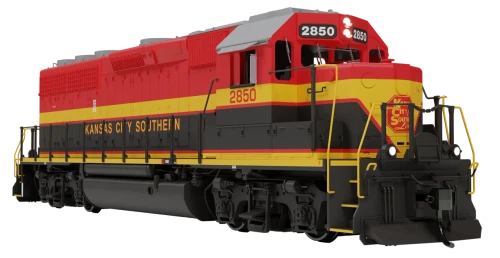Rapido ~ HO Scale ~ GP40 ~ Kansas City Southern #2850 ~ DCC Sound ~ 1078519