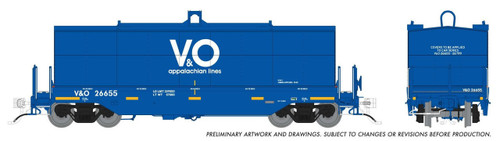 Rapido ~ HO Scale ~ Greenbrier Transverse Coil Car ~ Virginian & Ohio #26680 ~ 1128015A