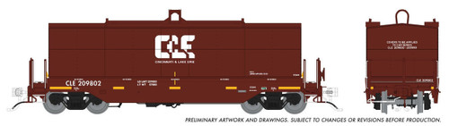 Rapido ~ HO Scale ~ Greenbrier Transverse Coil Car ~ Cincinnati & Lake Erie #209802 ~ 1128013A