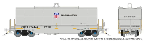 Rapido ~ HO Scale ~ Greenbrier Transverse Coil Car ~ Union Pacific #724500 ~ 1128009A