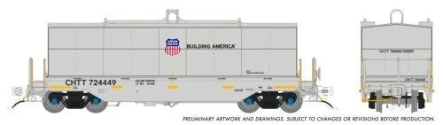 Rapido ~ HO Scale ~ Greenbrier Transverse Coil Car ~ Union Pacific #724143 ~ 1128009A