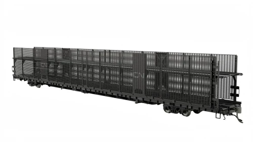 Rapido ~ HO Scale ~ NSC 89' Bi-Level Autorack with Mesh ~ Canadian National ~ 6-Pack ~ 1024006