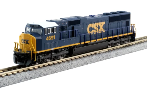 Kato ~ N Scale ~ EMD SD70M ~ CSX #4691 ~ DCC Silent ~ 176-7609DCC