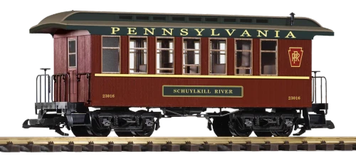 PIKO ~ G Scale ~ Wood Coach ~ Pennsylvania #23016 ~ 38676