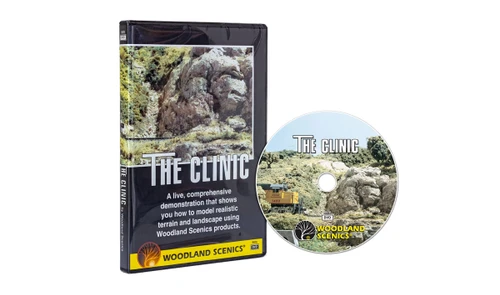 Woodland Scenics ~ The Clinic (Landscaping How-To DVD) ~ 970