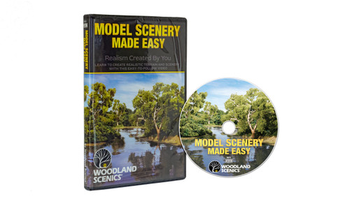 Woodland Scenics ~ Model Scenery Made Easy (DVD) ~ 973