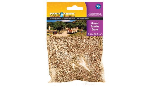 Woodland Scenics ~ Scene-A-Rama ~ Gravel ~ 2oz ~ SP4190