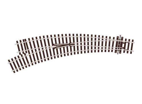 Peco ~ HO Scale ~ Code 100 ~ Streamline ~ Small Radius Unifrog Turnout ~ Left Hand ~ SL-U77