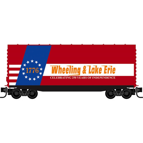 Micro Trains ~ N Scale ~ 40' High-Cube Boxcar ~ Wheeling & Lake Erie #1776 ~ 101100825