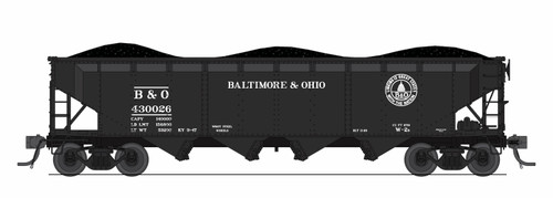 Broadway Limited ~ N Scale ~ ARA 70-ton 4-Bay Hoppers ~ 6-Pack ~ Baltimore & Ohio "13 Great States" ~ 10365