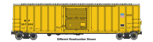 Walthers Mainline ~ HO Scale ~ 50' Rocket Train Buffer Car ~ Missouri Pacific #357087 ~ 910-3802