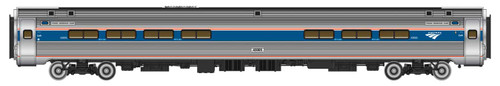 Walthers Proto ~ HO Scale ~ 85' Amfleet I Amcafe ~ Amtrak Phase VI (Decal) ~ 920-11250