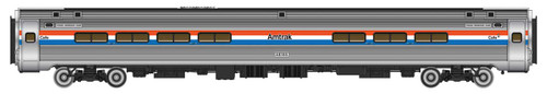 Walthers Proto ~ HO Scale ~ 85' Amfleet I Club Dinette ~ Amtrak Phase III #48155 ~ 920-11283