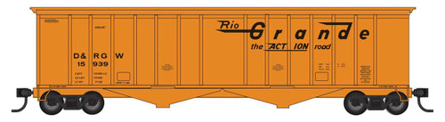 Walthers Mainline ~ 50' 2-Bay Airslide Covered Hopper ~ Denver & Rio Grande Western #15980 ~ 910-7236