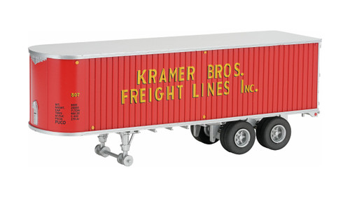 Class One Model Works ~ HO Scale ~ Fruehauf 31' Trailer ~ Kramer Bros. Freight Lines ~ TR00202