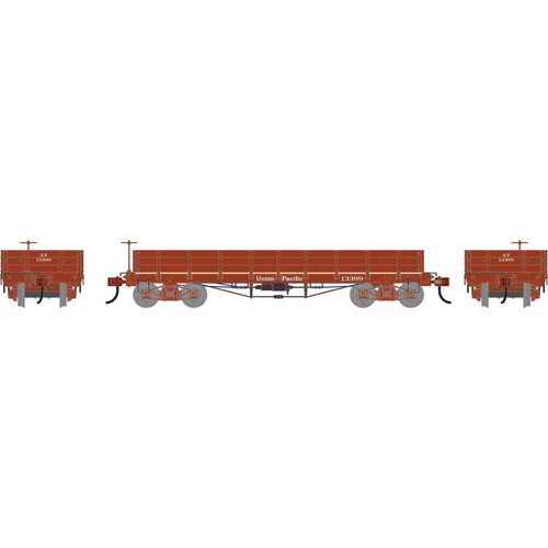Athearn ~ HO Scale ~ 36' Low Side Gondola with Drop Gates ~ Union Pacific #15562 ~ 3126