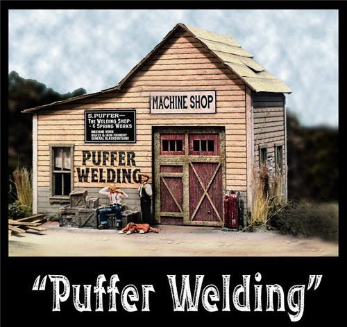 Bar Mills LLC ~ HO Scale ~ Laser-Cut Wood Kit ~ Puffer Welding ~ 5032